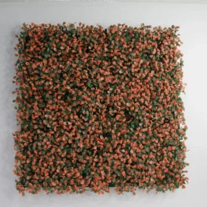 Muro verde boxwood naranja. El precio es por metro cuadrado.